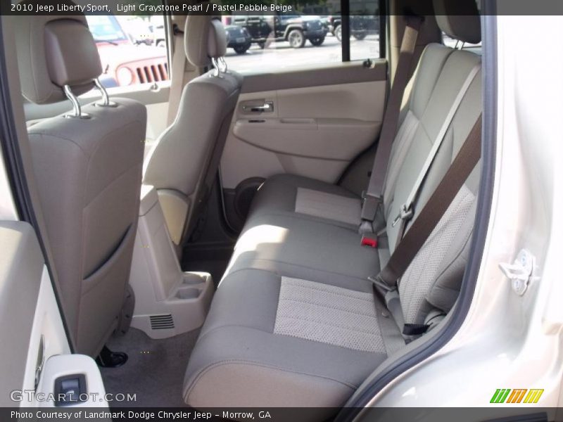 Light Graystone Pearl / Pastel Pebble Beige 2010 Jeep Liberty Sport