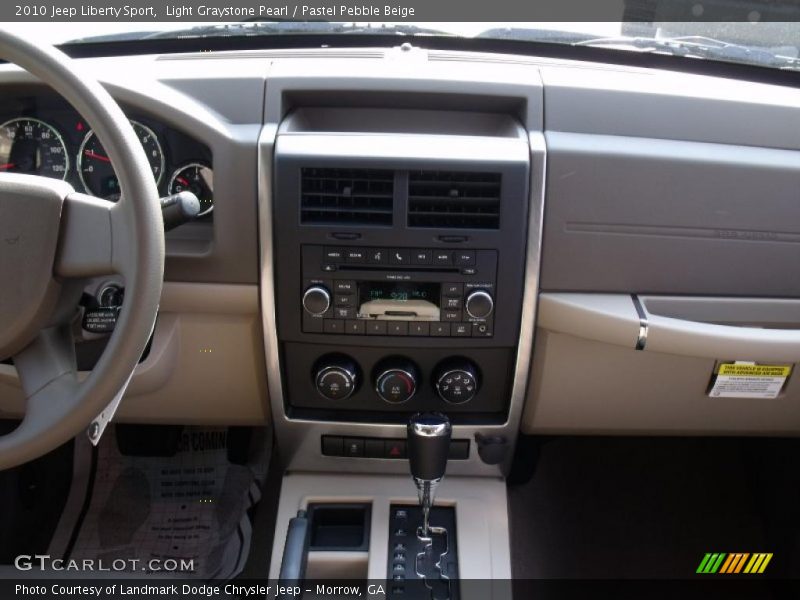 Light Graystone Pearl / Pastel Pebble Beige 2010 Jeep Liberty Sport