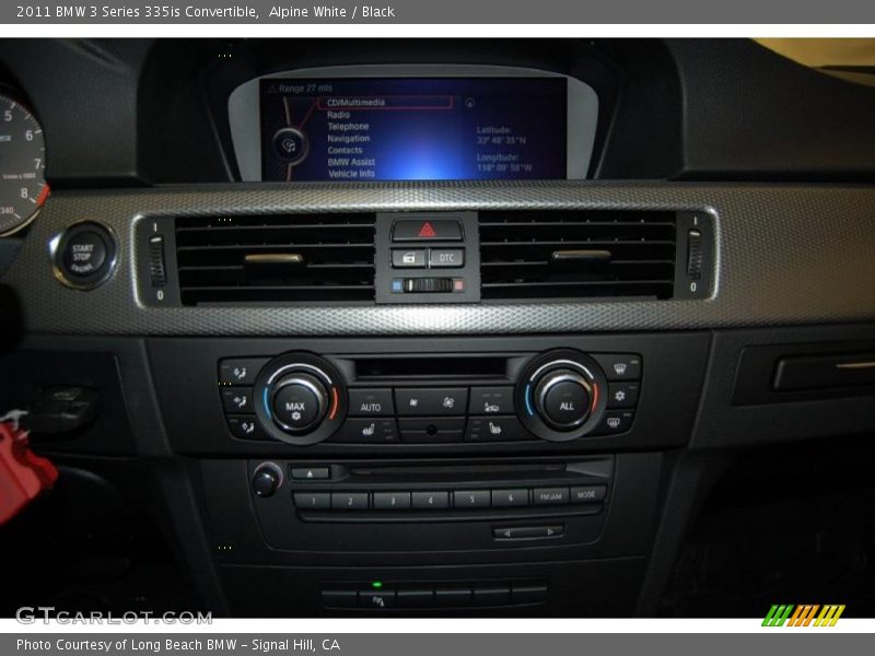 Alpine White / Black 2011 BMW 3 Series 335is Convertible