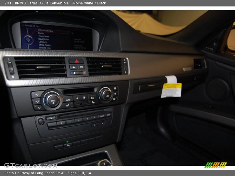 Alpine White / Black 2011 BMW 3 Series 335is Convertible