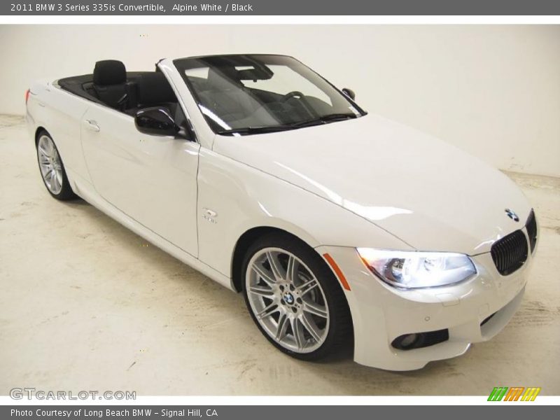 Alpine White / Black 2011 BMW 3 Series 335is Convertible