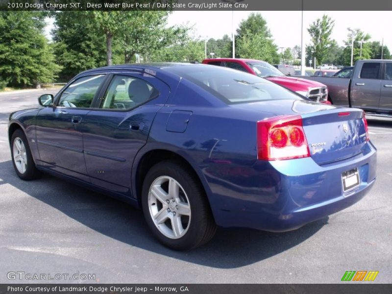 Deep Water Blue Pearl / Dark Slate Gray/Light Slate Gray 2010 Dodge Charger SXT