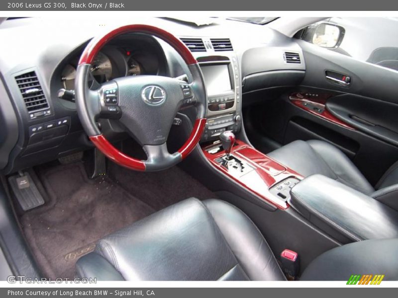 Black Onyx / Black 2006 Lexus GS 300