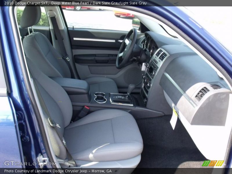 Deep Water Blue Pearl / Dark Slate Gray/Light Slate Gray 2010 Dodge Charger SXT