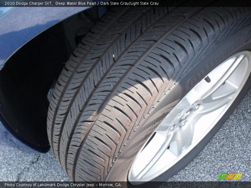 Deep Water Blue Pearl / Dark Slate Gray/Light Slate Gray 2010 Dodge Charger SXT