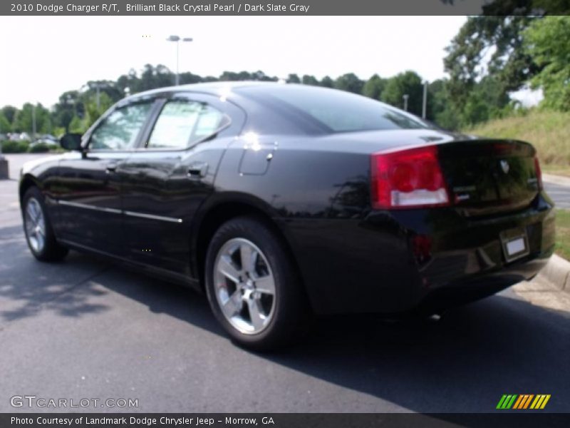 Brilliant Black Crystal Pearl / Dark Slate Gray 2010 Dodge Charger R/T