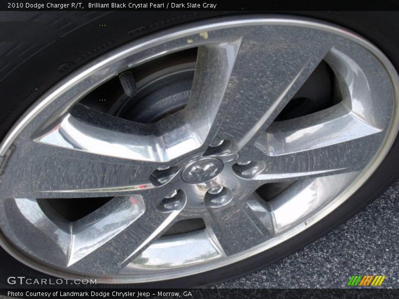 Brilliant Black Crystal Pearl / Dark Slate Gray 2010 Dodge Charger R/T