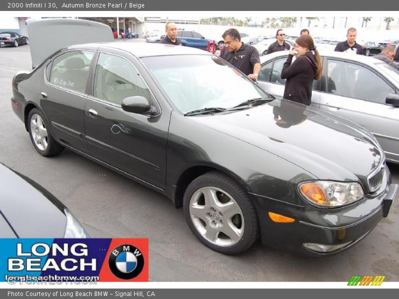 Autumn Bronze Pearl / Beige 2000 Infiniti I 30