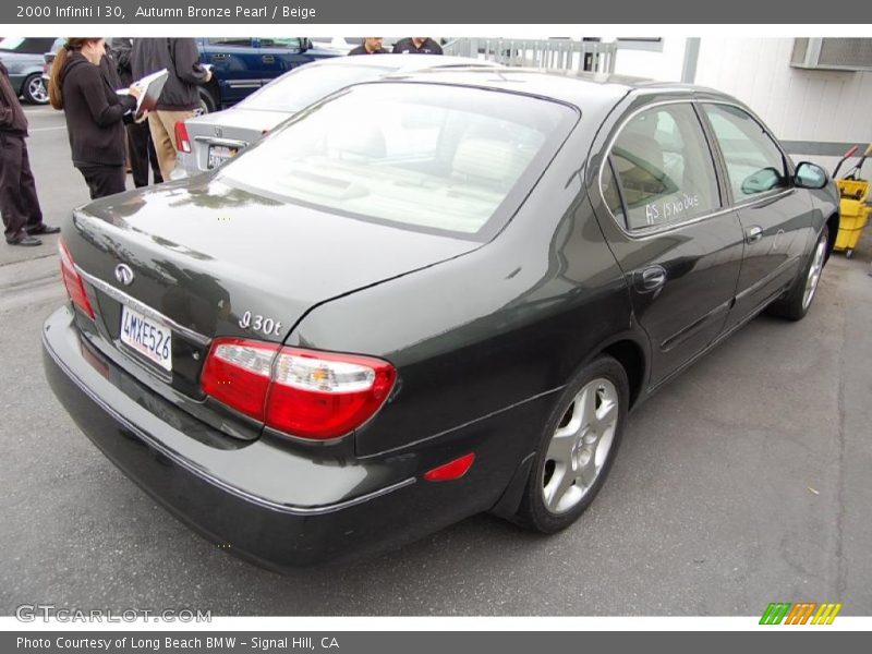 Autumn Bronze Pearl / Beige 2000 Infiniti I 30