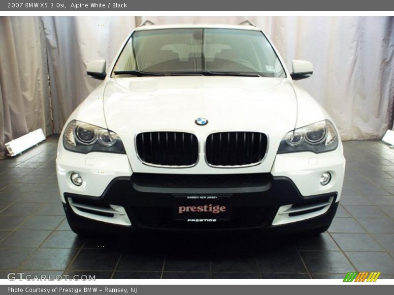 Alpine White / Black 2007 BMW X5 3.0si