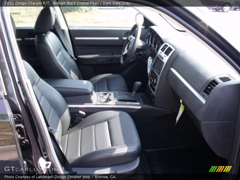Brilliant Black Crystal Pearl / Dark Slate Gray 2010 Dodge Charger R/T