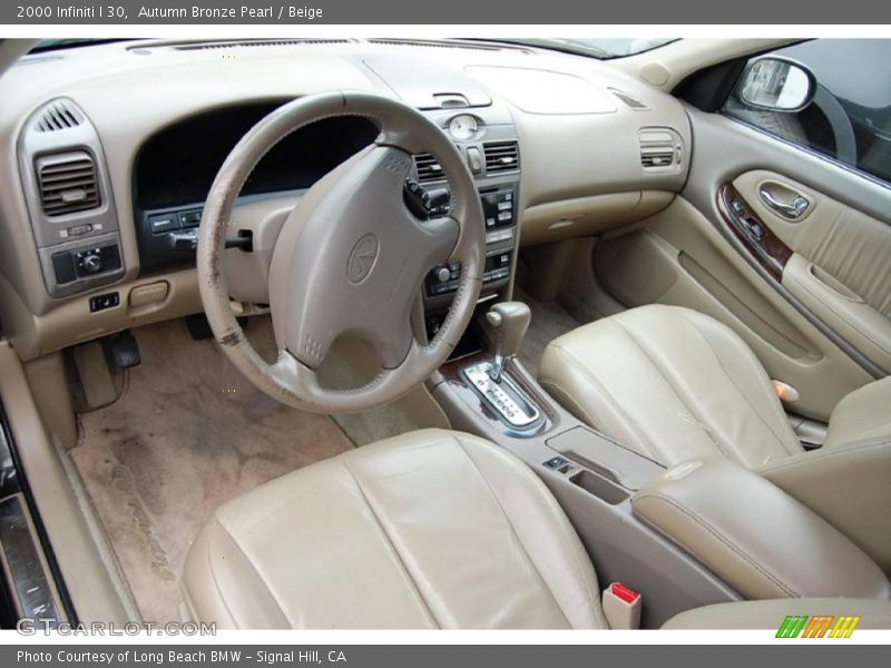 Autumn Bronze Pearl / Beige 2000 Infiniti I 30