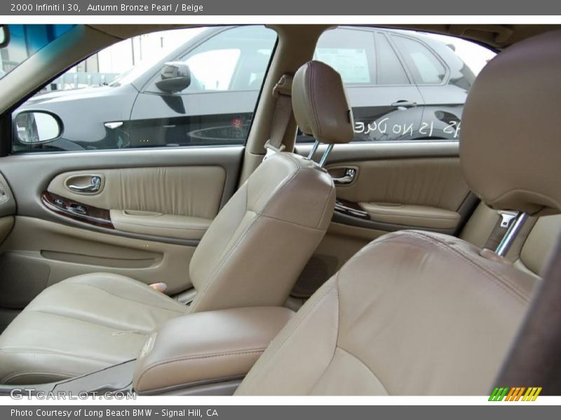 Autumn Bronze Pearl / Beige 2000 Infiniti I 30