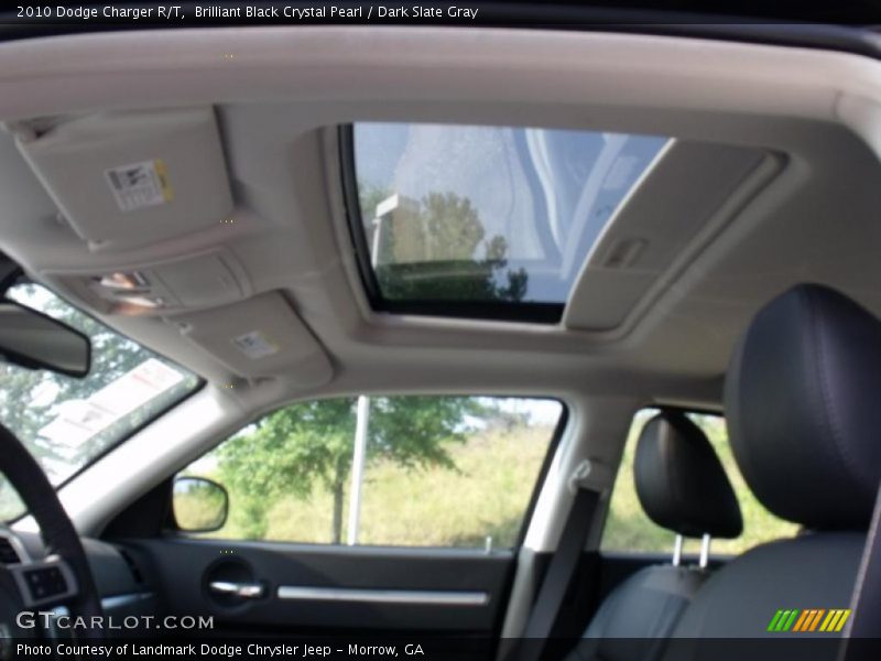 Brilliant Black Crystal Pearl / Dark Slate Gray 2010 Dodge Charger R/T