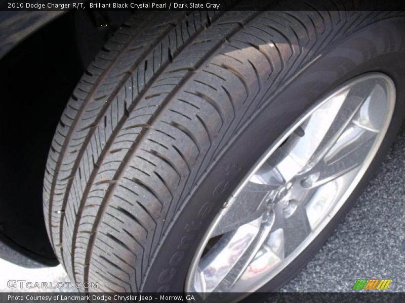 Brilliant Black Crystal Pearl / Dark Slate Gray 2010 Dodge Charger R/T