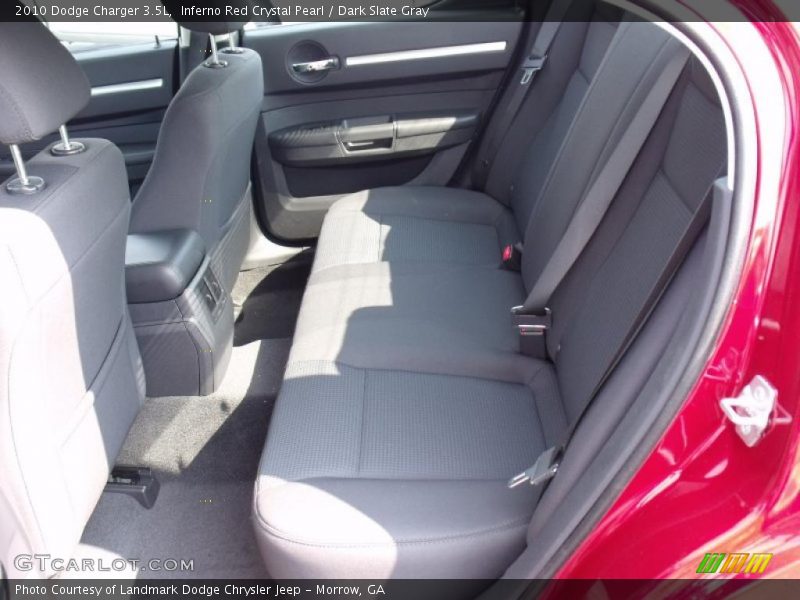 Inferno Red Crystal Pearl / Dark Slate Gray 2010 Dodge Charger 3.5L