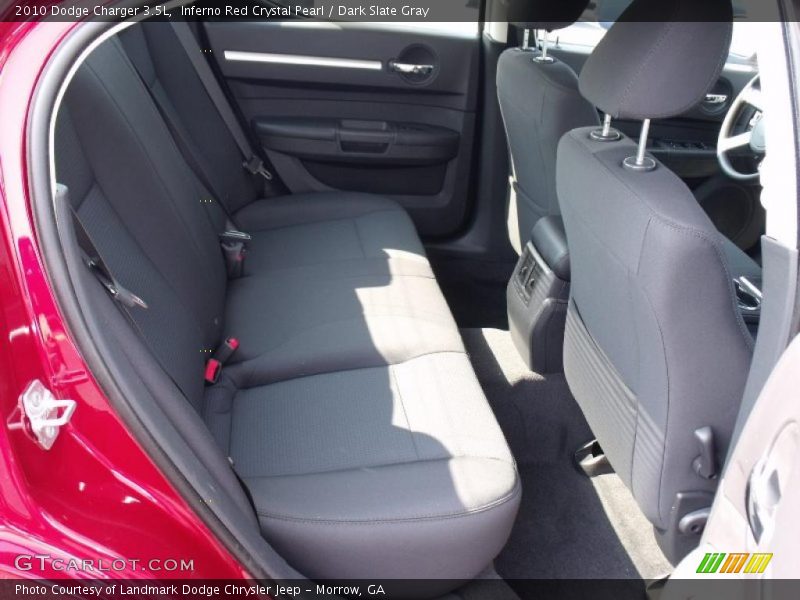 Inferno Red Crystal Pearl / Dark Slate Gray 2010 Dodge Charger 3.5L