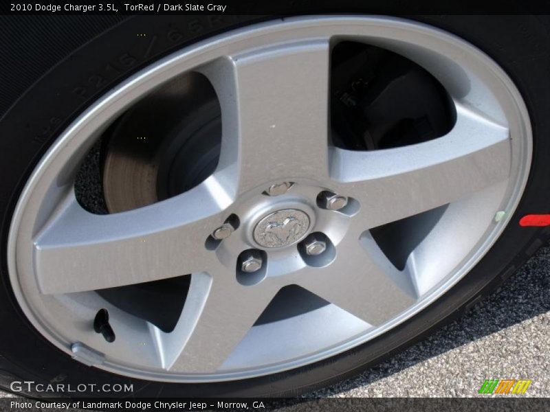 TorRed / Dark Slate Gray 2010 Dodge Charger 3.5L