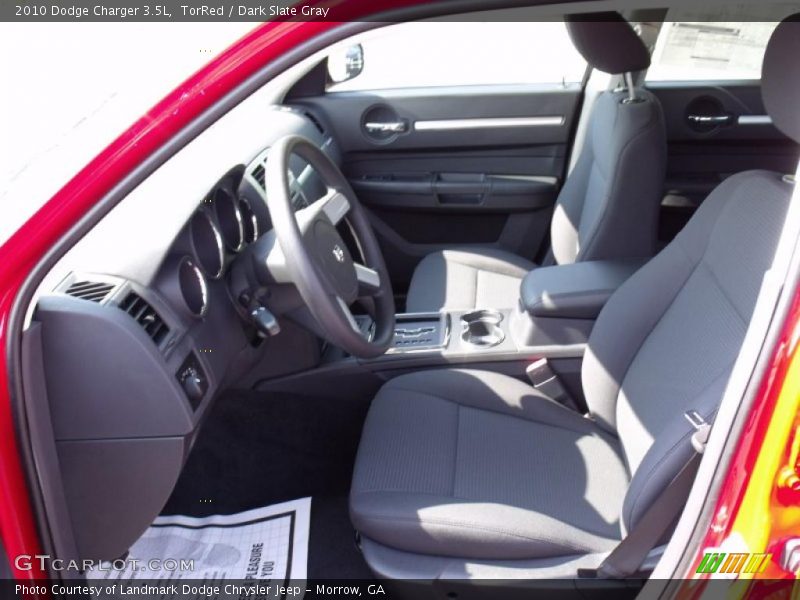 TorRed / Dark Slate Gray 2010 Dodge Charger 3.5L