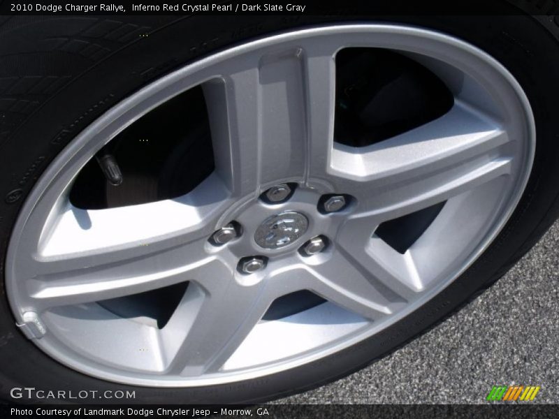 Inferno Red Crystal Pearl / Dark Slate Gray 2010 Dodge Charger Rallye