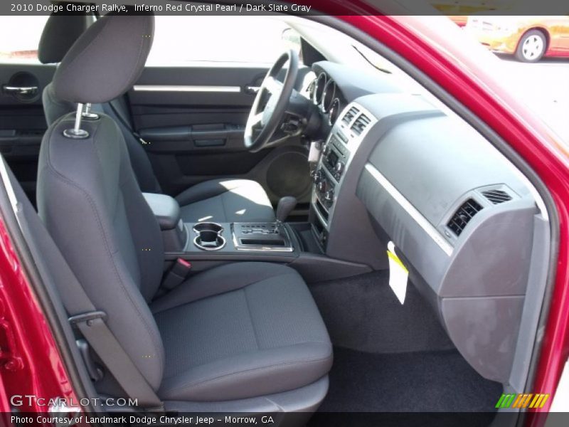 Inferno Red Crystal Pearl / Dark Slate Gray 2010 Dodge Charger Rallye