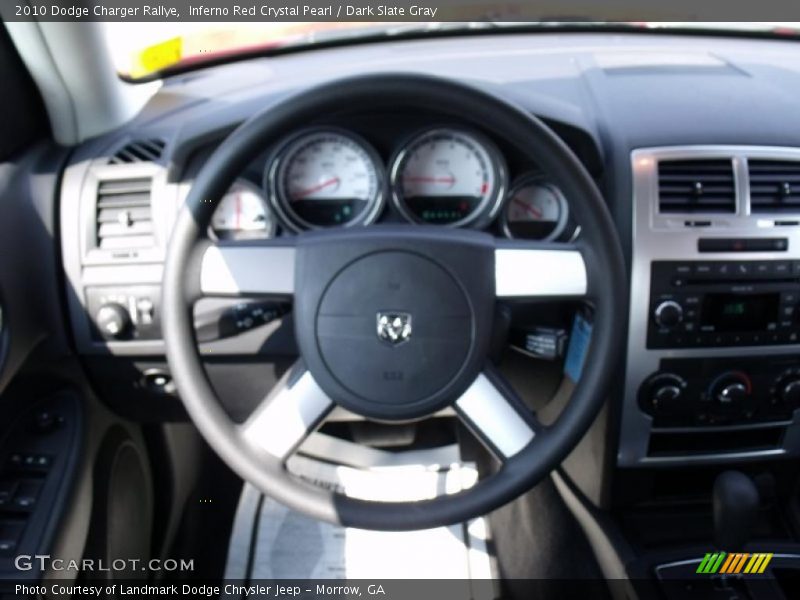Inferno Red Crystal Pearl / Dark Slate Gray 2010 Dodge Charger Rallye