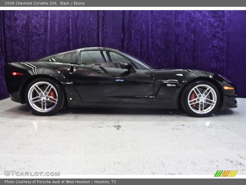 Black / Ebony 2008 Chevrolet Corvette Z06