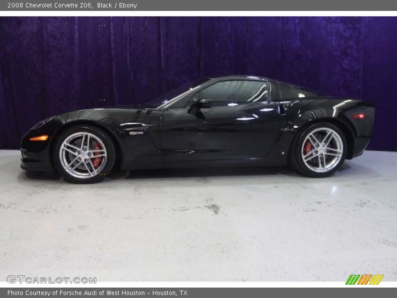 Black / Ebony 2008 Chevrolet Corvette Z06