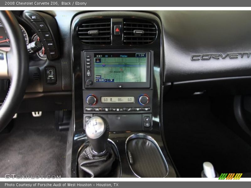 Black / Ebony 2008 Chevrolet Corvette Z06