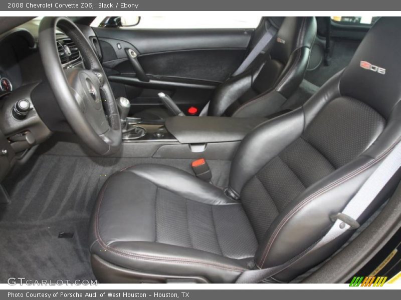 Black / Ebony 2008 Chevrolet Corvette Z06