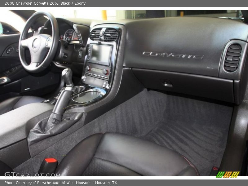 Black / Ebony 2008 Chevrolet Corvette Z06