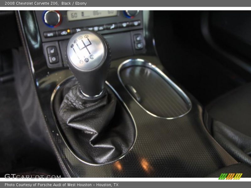 Black / Ebony 2008 Chevrolet Corvette Z06