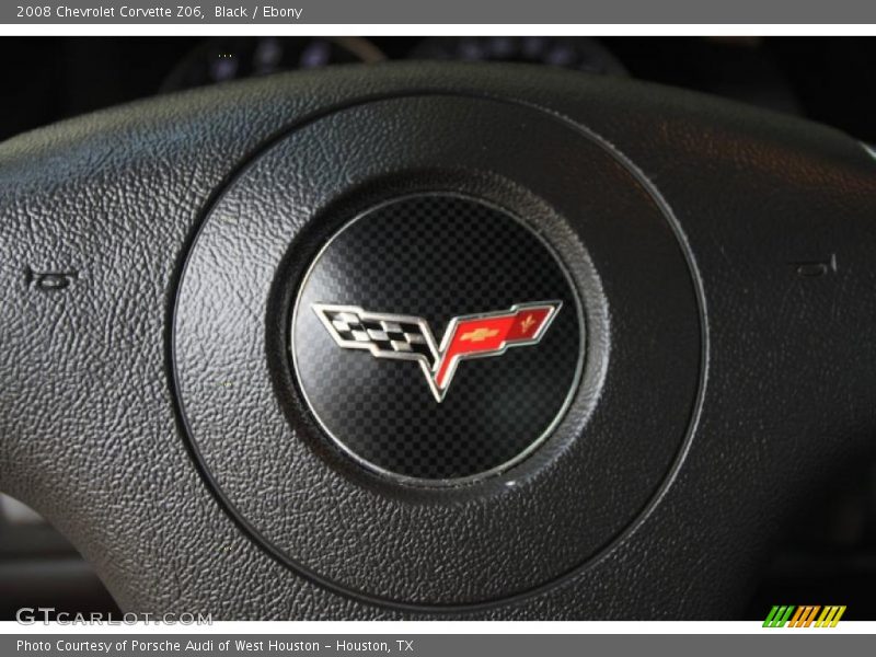 Black / Ebony 2008 Chevrolet Corvette Z06