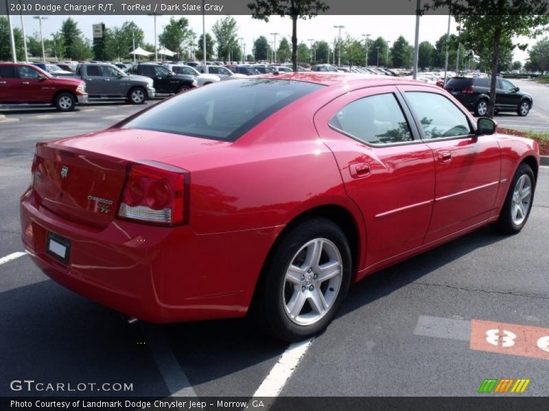 TorRed / Dark Slate Gray 2010 Dodge Charger R/T