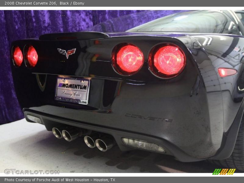 Black / Ebony 2008 Chevrolet Corvette Z06