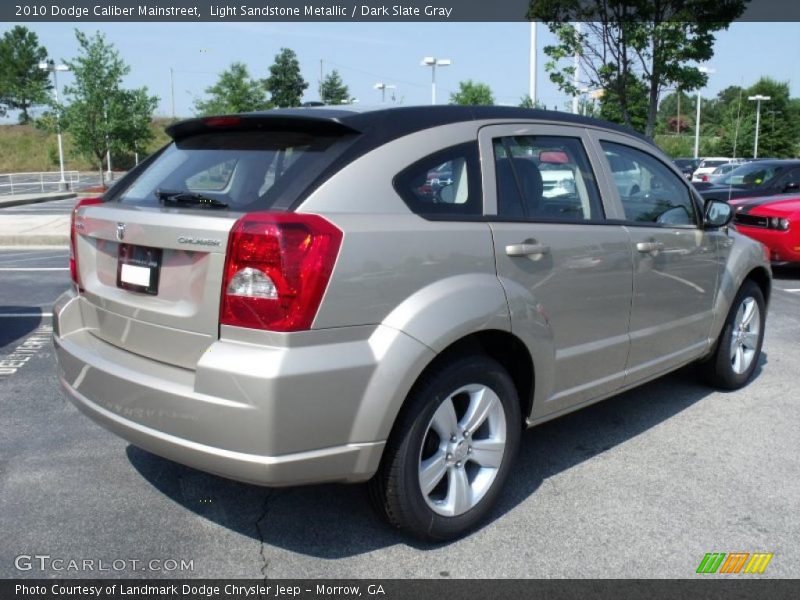 Light Sandstone Metallic / Dark Slate Gray 2010 Dodge Caliber Mainstreet