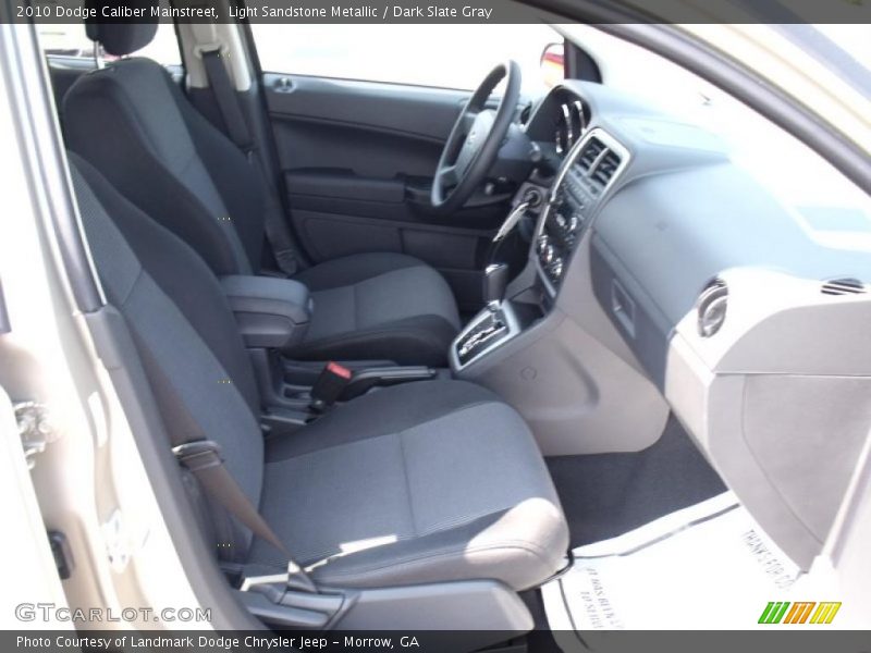 Light Sandstone Metallic / Dark Slate Gray 2010 Dodge Caliber Mainstreet
