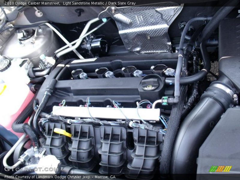 Light Sandstone Metallic / Dark Slate Gray 2010 Dodge Caliber Mainstreet