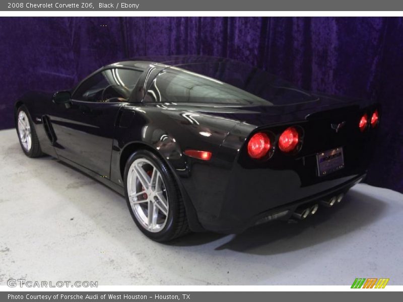 Black / Ebony 2008 Chevrolet Corvette Z06
