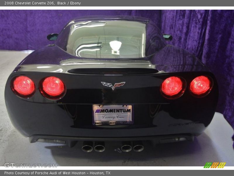 Black / Ebony 2008 Chevrolet Corvette Z06