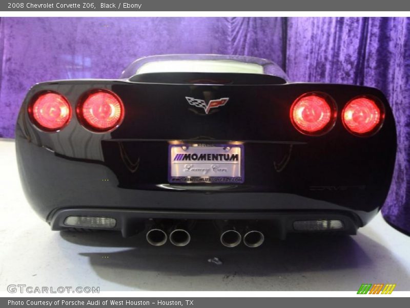Black / Ebony 2008 Chevrolet Corvette Z06