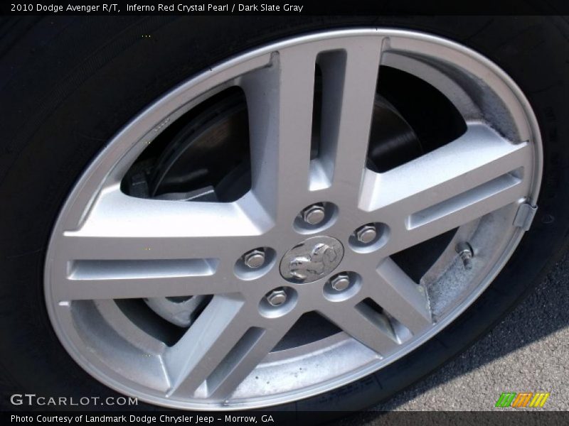 Inferno Red Crystal Pearl / Dark Slate Gray 2010 Dodge Avenger R/T