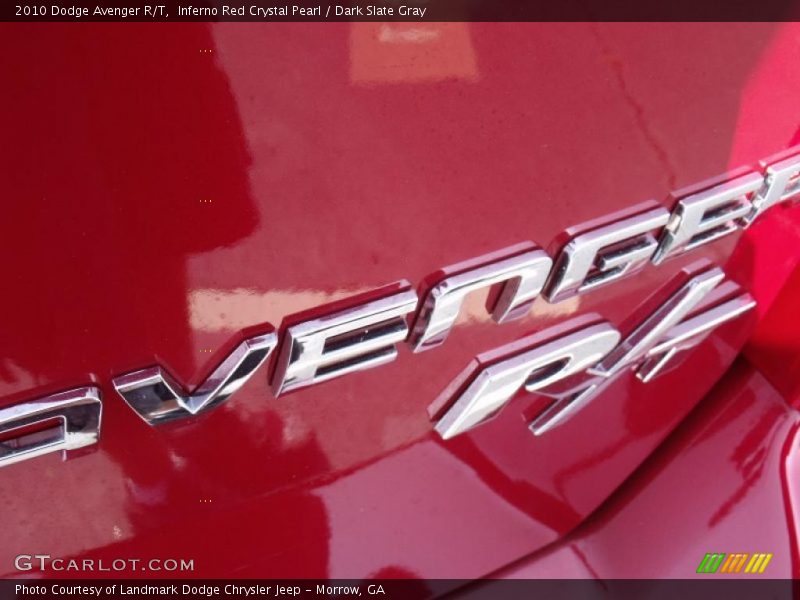 Inferno Red Crystal Pearl / Dark Slate Gray 2010 Dodge Avenger R/T