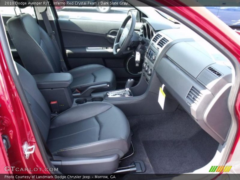 Inferno Red Crystal Pearl / Dark Slate Gray 2010 Dodge Avenger R/T