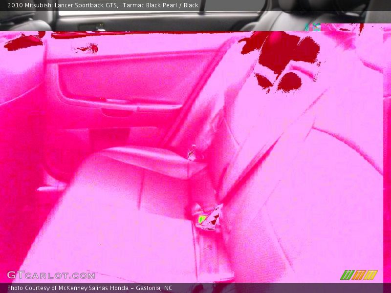 Tarmac Black Pearl / Black 2010 Mitsubishi Lancer Sportback GTS