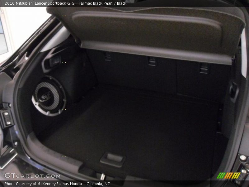 Tarmac Black Pearl / Black 2010 Mitsubishi Lancer Sportback GTS
