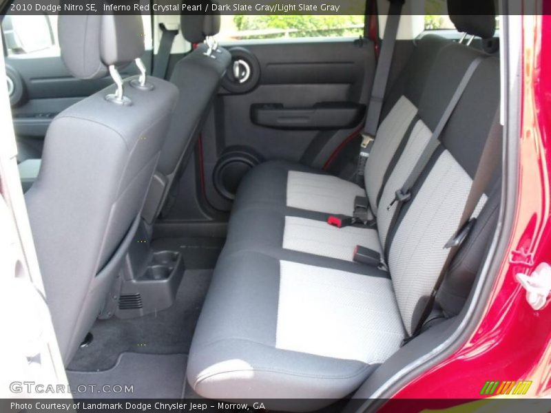 Inferno Red Crystal Pearl / Dark Slate Gray/Light Slate Gray 2010 Dodge Nitro SE