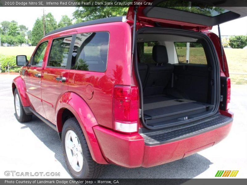 Inferno Red Crystal Pearl / Dark Slate Gray/Light Slate Gray 2010 Dodge Nitro SE