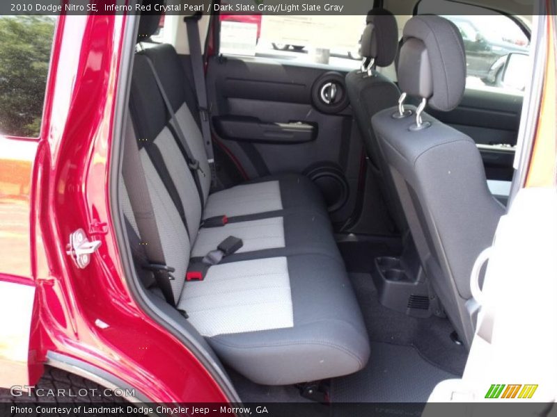 Inferno Red Crystal Pearl / Dark Slate Gray/Light Slate Gray 2010 Dodge Nitro SE