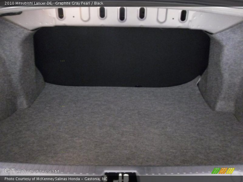 Graphite Gray Pearl / Black 2010 Mitsubishi Lancer DE